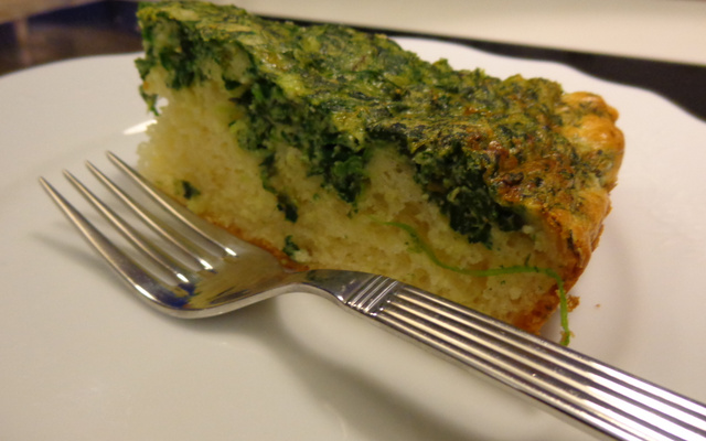 torta de espinafre da Adri
