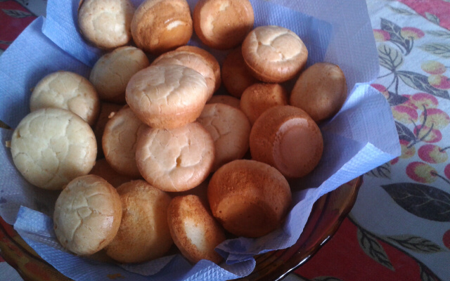 Pão de queijo de liquidificador