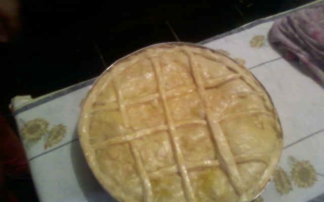 Torta de Frango com Requeijão