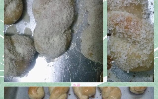 Rosquinhas caseiras de leite condensado e coco ou leite ninho