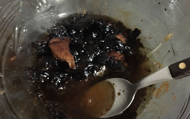 Torresmo a pururuca no micro-ondas