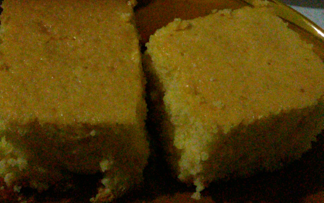 Bolo de fubá fofinho