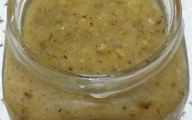 Geléia de casca de abacaxi