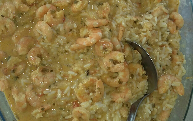 Arroz de camarão