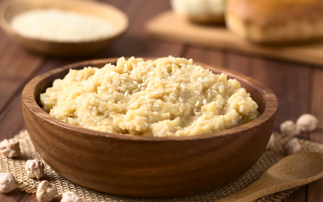 Pasta de grão-de-bico