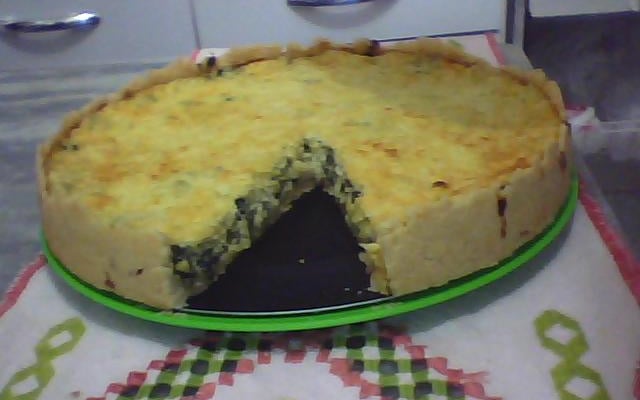 Quiche de espinafre