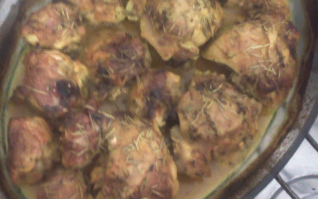 Frango ao molho de mamão