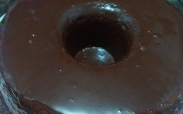 Recheio de chocolate para bolo