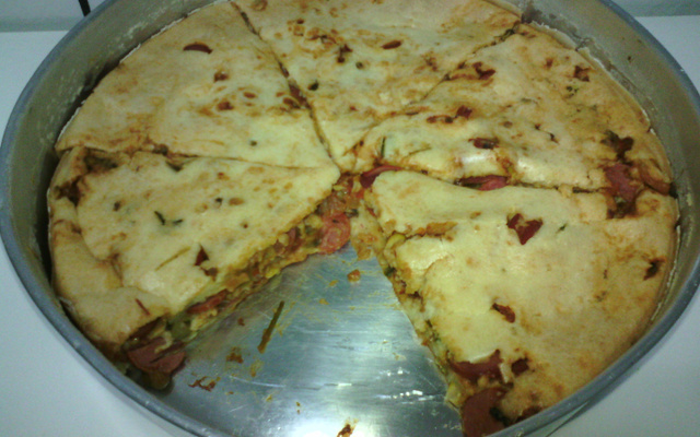 Cachorro quente de forno (delicioso)