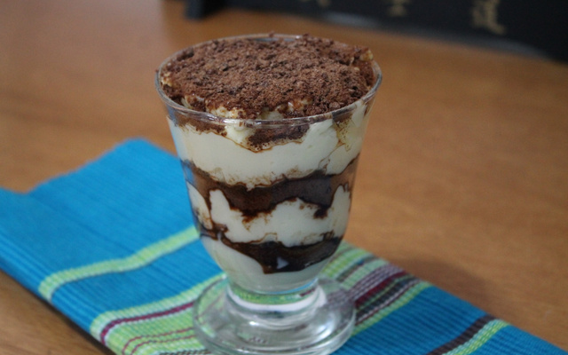 Torta merengue de Ovomaltine