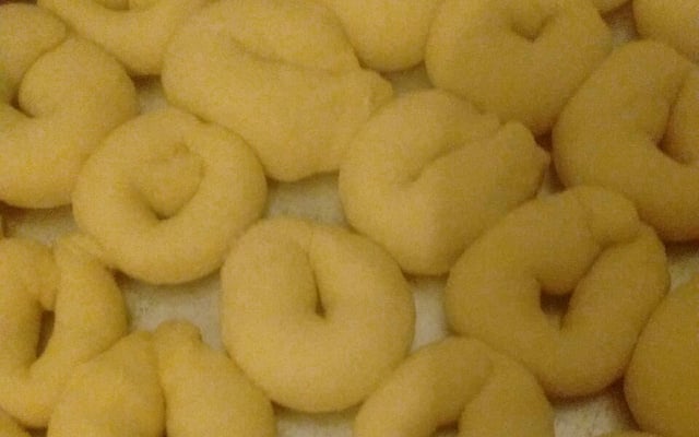 Rosquinha de creme de leite