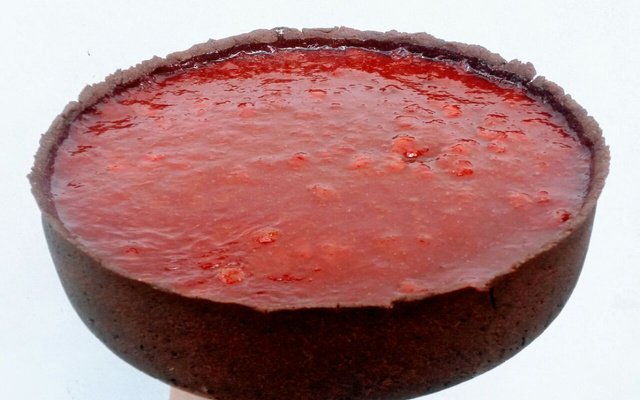 Torta de chocolate assada