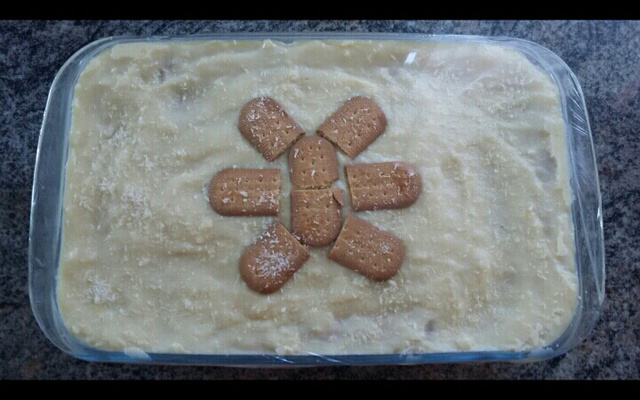 Torta de biscoito Maisena
