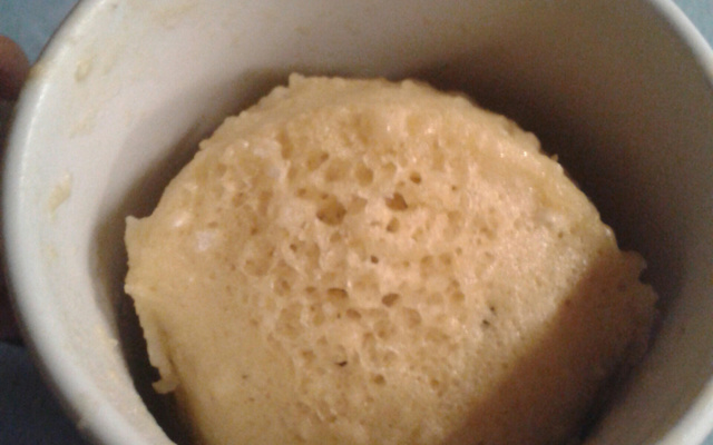 Bolo de caneca muito fofo