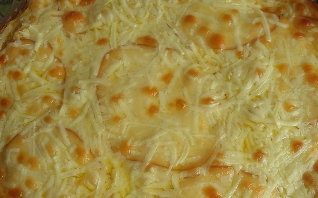 Frango com creme de milho