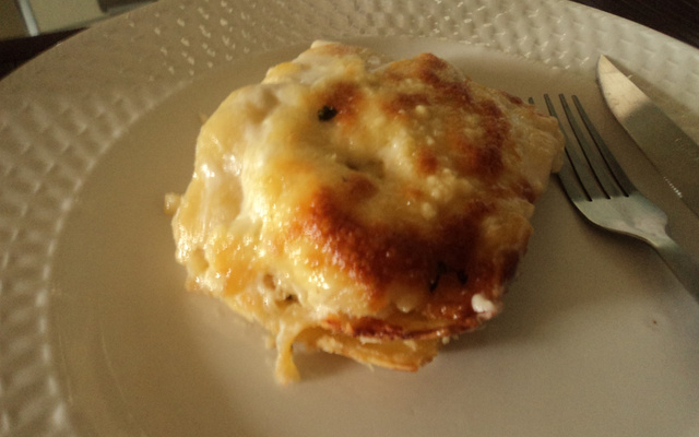 Lasanha especial de frango