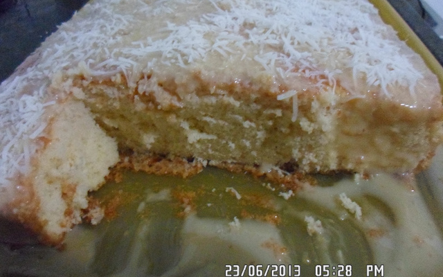 Bolo Branco de Liquidificador