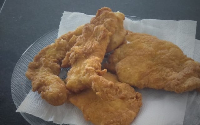 Filé de frango à milanesa