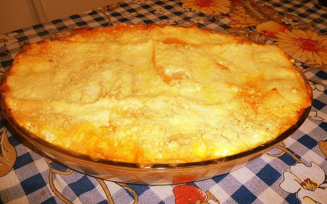 Lasanha de frango especial