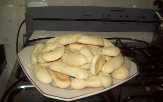Biscoitos de polvilho salgado