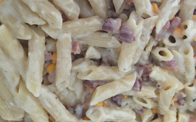 Penne ao molho branco