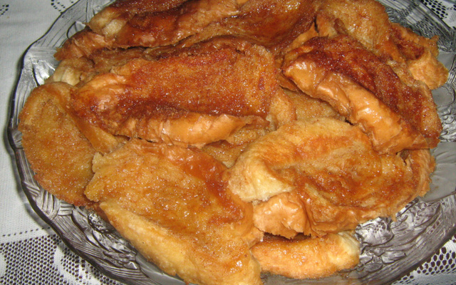 Rabanada de forno