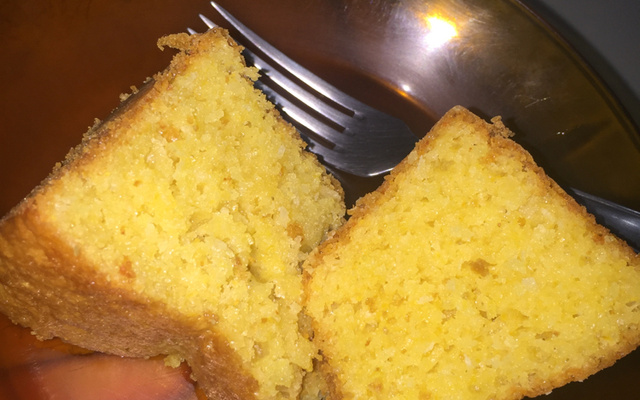 Bolo de farinha de milho