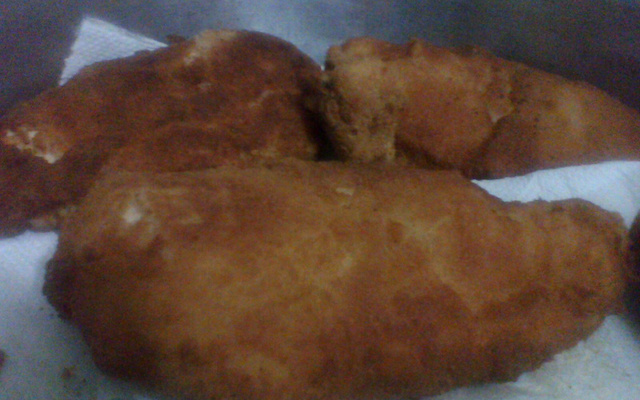 Filé de frango à milanesa