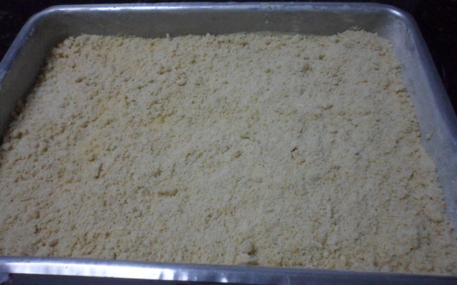 Cuca de limão de farofa