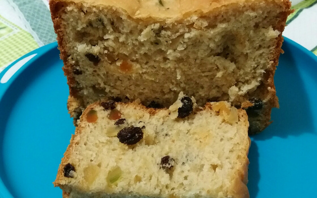 Panetone na panificadora