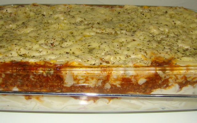 Macarrão com legumes