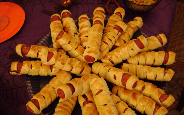 Enroladinho de Múmia - Halloween