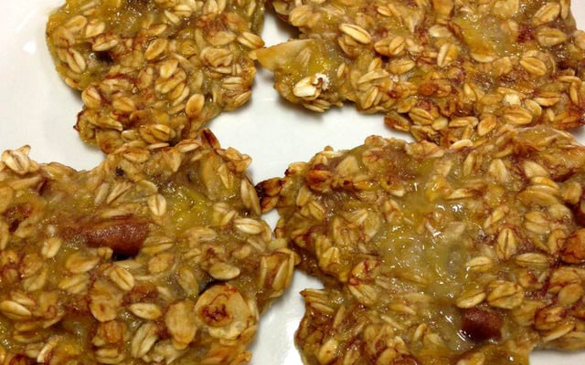 Biscoito de banana fit