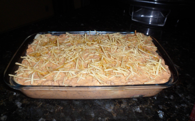 Lasanha rápida com pão de forma