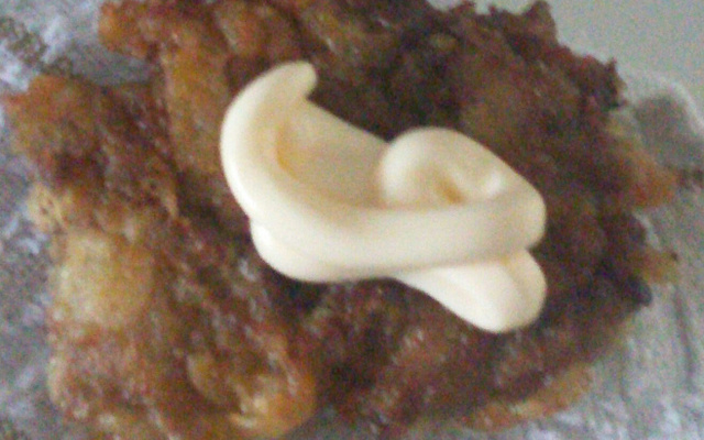 Fígado de galinha à milanesa crocante