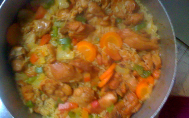 Galinhada chique da Lili