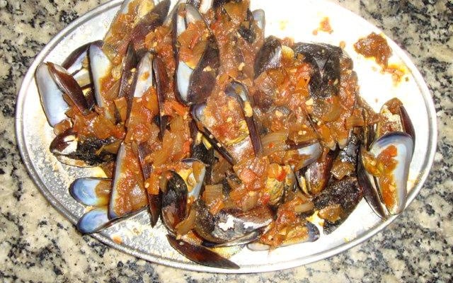 Marisco ao molho (Claudia e Vavá)