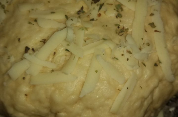 Pão caseiro com fermento seco