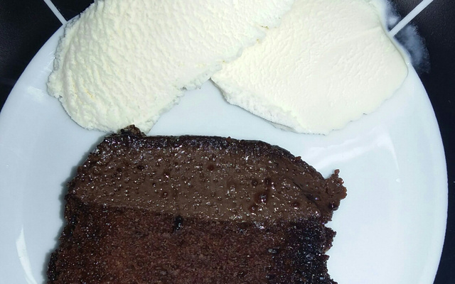 Bolo pudim de chocolate