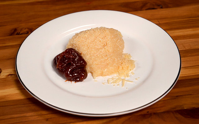 Brigadeiro de queijo com goiabada