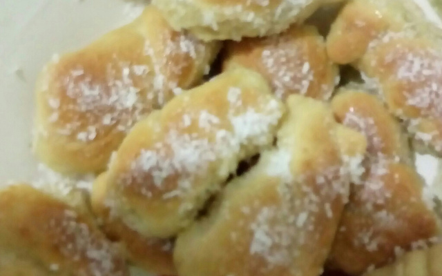 Rosca doce de batata