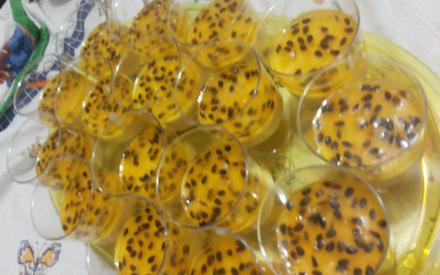 Deliciosa mousse de maracujá