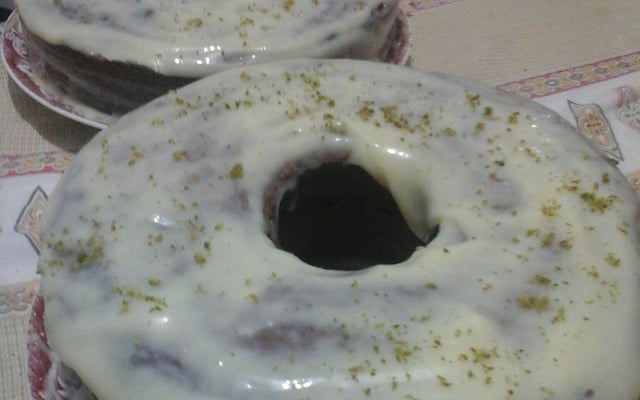 Bolo verde de limão