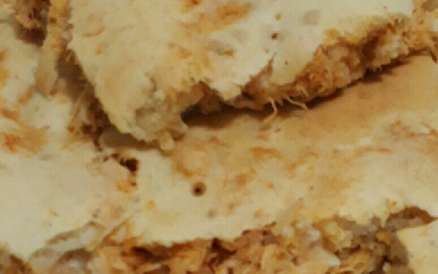 Torta de frango no liquidificador