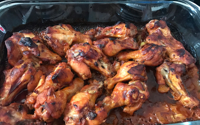 Coxinha da asa no forno