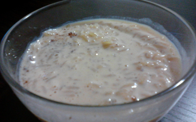 Arroz doce moreninho