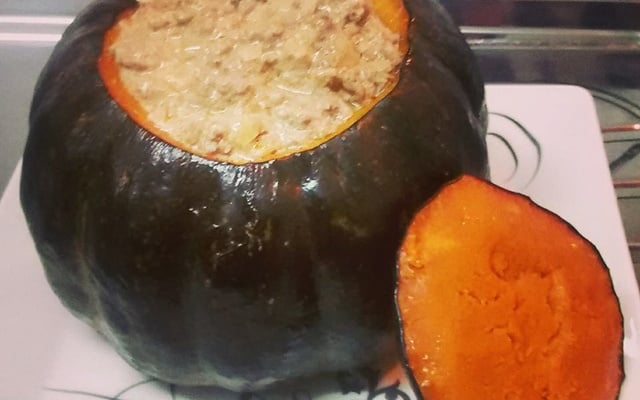 Guisadinho na moranga