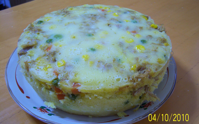 Deliciosa torta de frango