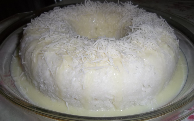 Bolo de tapioca baiano (não vai ao forno)