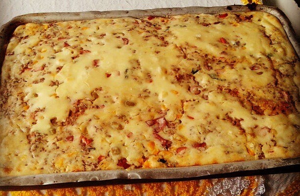 Torta fácil de carne moída